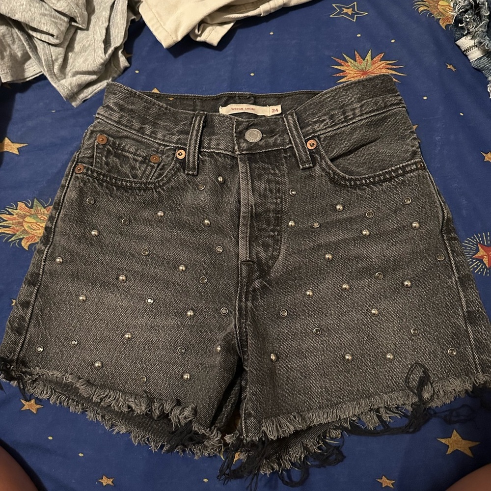 LEVI'S Studded Wedgie Shorts